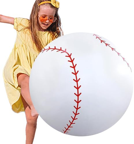 Nevalerra Aufblasbare Wasserbälle für Kinder, aufblasbarer Jumbo-Fußball - Fußball aufblasbares Strandspielzeug,Aufblasbare für Hinterhofsportspiele, Fußballpartys, Karnevalsspiele und