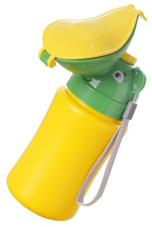 ANDRESLAD Orinatoio da Viaggio per Auto, Vasino Portatile per Ragazzo Ragazza Ragazza Design Ergonomico, Anti-perdite e Compatto, Adatto per Viaggi e Uso in Auto