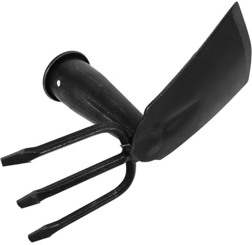Ciieeo Houe de Jardinage à Main 7,5 Cm sans Manche, Outil Manuel Multifonction en Acier Robuste pour Désherbage, Ameublir la Terre, Plantation Outil Jardin Léger et Polyvalent pour