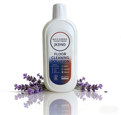 Lavendel Bodenreiniger, 1 Flasche X 500ml, Kompatibel mit Tineco Roboterstaubsauger/Akku Nass Trockensauger, Rückstandsfreie Tiefenreinigung, for Verschiedene Harte Böden