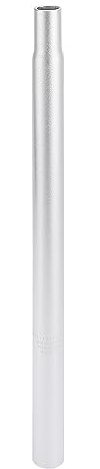 X AUTOHAUX Bicycle Seat Post 25.4x450mm Aluminum Seatpost Silver Tone | 25.4x450mm, Aluminum Alloy, Seatpost, Silver Tone