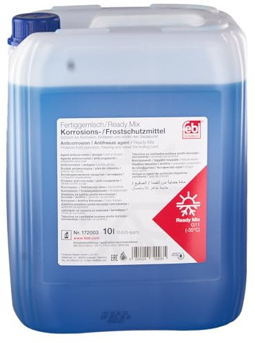 febi bilstein 172003 Korrosions- / Frostschutzmittel G11 (-35°C Fertiggemisch), 10 l