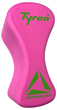 Tyron Pull-Buoy Elite (rosa) | Aiuto per l'allenamento del nuoto | Per migliorare la postura di nuoto | Schiuma | Struttura asimmetrica