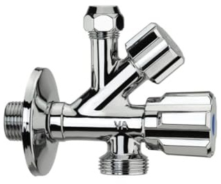 Kiamami Valentina - Robinet combiné avec écrou conique pour machine à laver