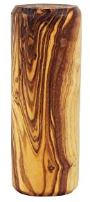 Salière en bois design cylindre, salière fait main, idée cadeau