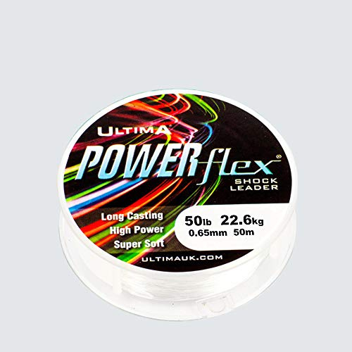 ULTIMA Unisex-Adult Powerflex Shockleader, Kristall, 50