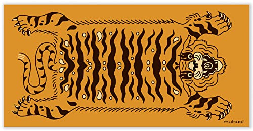 mubusi Tapis Vinyle Cuisine Salon - Différentes Tailles - (Vache 40x80 cm)