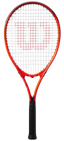 Wilson Racchetta da Tennis Pro Staff Precision XL 110, Con Testa Oversize, Realizzata In Lega Di Alluminio, Offre Potenza Leggera e Portata Estesa, Colore: Rosso/Nero/Bianco, Taglia: 3