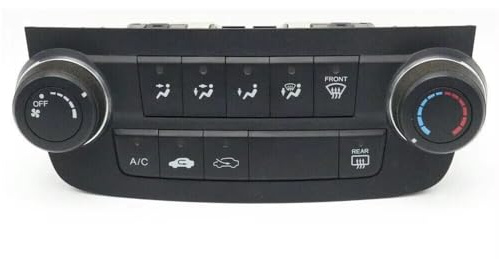 Interrupteur clim Panneau De Commande De Réglage De La Climatisation De La Température Et Du Chauffage De La Climatisation Console Centrale Compatible Avec CR-V 2007-2011