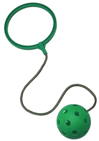 Djowyh Knöchel Hüpfball - Bewegungsspiel mit Schwingball für körperliche Aktivität | Kinder Sprungspiel Für Den Knöchel,Für Schulpausen Familienurlaube Camping Garten Hinterhof