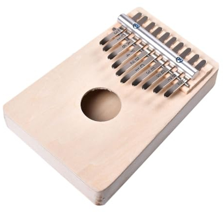 MAGICLULU Kalimba Daumenklavier 10 Töne für Anfänger Geeignet mit Präzisem Klang Kleines Musikinstrument zum Lernen und Spielen