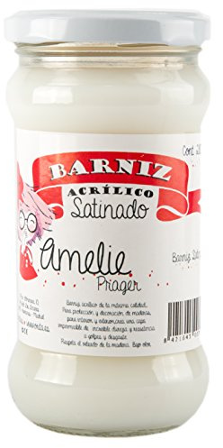 Amelie Prager 645109 Varnish to Water, White, 280 ml
