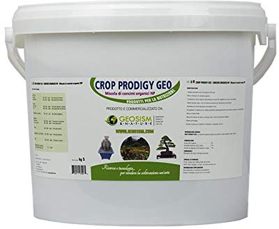 Crop Prodigy 1/3 mm (5 kg), fertilizante granulado para bonsáis, plantas y flores