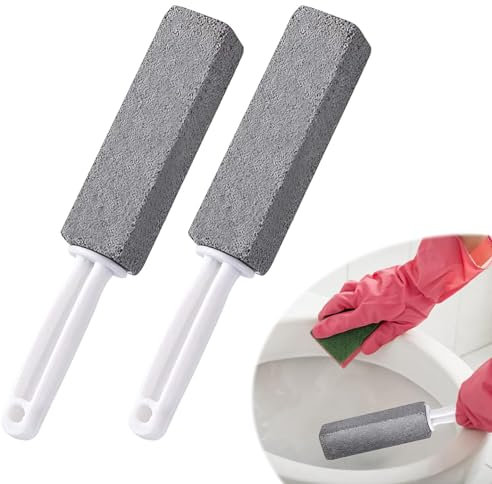 letcdfer 2 pezzi pietra pomice detergente per WC, blocchi per WC, piastrelle, barbecue, doccia, lavandino
