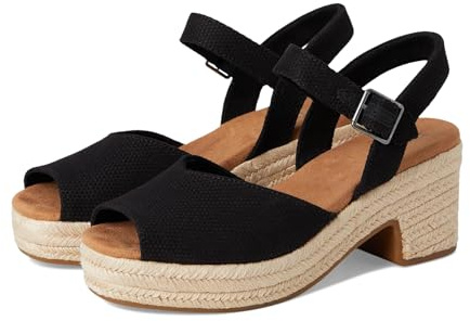 TOMS Women's Isla Peep ToeHeeled Sandal