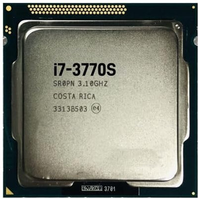 I7-3770S CPU Used 4-Core 8-Thread Desktop Processor 3.1 GHz 8M 65W LGA1155