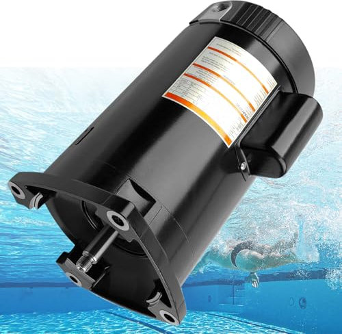 B2853 1 HP Single Speed Swimming Pool Pump Motor Fits for A.O. Smith Century, Pentair Superflo Sta-Rite Whisperflo Challenger Pinnacle Anthony - 115V/230V | 6.5/13.0 Max Amps | 56Y Frame | 3450 RPM