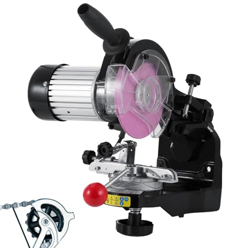 Affilatrice professionale per motosega, 3000 giri/min, con angolo regolabile da 0 a 35°, strumento da 230 W per una rettifica efficiente della catena