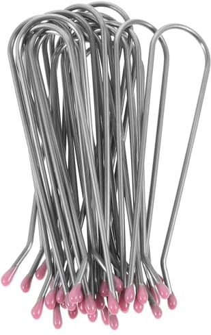 BIUDECO Hot Roller Clips Metal Hair Curler Clips U-shaped for Hair Styling 20pcs Ensuring Curling Effect and Not Easily Deformed Suitable for Electric Hot Rollers