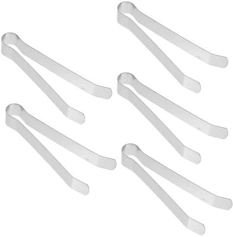 Toyvian Candle Extinguisher Wick Clips Metal Candle Wick Clip Set 5pcs Stainless Steel for Home Use