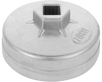 Ölfilter 74 mm Ölfilterschlüssel mit 14 Nuten aus 903 Aluminium, passend für VW Jetta und Golf Filtereinsatz Ölfilter