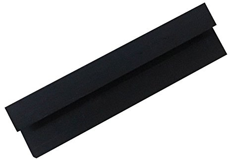 DBS Black 5mm End Cap Trim 2.6m For Wall Panels Shower Bathroom Cladding PVC