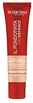 DEBORAH Fondotinta Citydefence SPF15, colore 02 beige, 30 ml