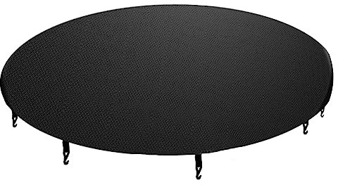 Wetterfeste Trampolin Abdeckplane | UV-beständig, Wasserdicht & Reißfest | Schutzplane Rund, passend für Ø 457 cm | Schützt vor Regen, Schnee & Staub | Langlebige Abdeckung für Outdoor-Trampoline
