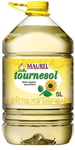 HUILE DE TOURNESOL MAUREL 5L/Bouteille - Lot de 1, 2 et 3 bouteilles - Expédition depuis France par la sté Bo Time (3)