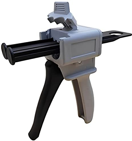 Bigbong 50ml 1:1 Epoxy Resin Adhesive Glue Cartridges Dispensing Gun AB 2-Part Dispenser Dual-Component Manual Applicator