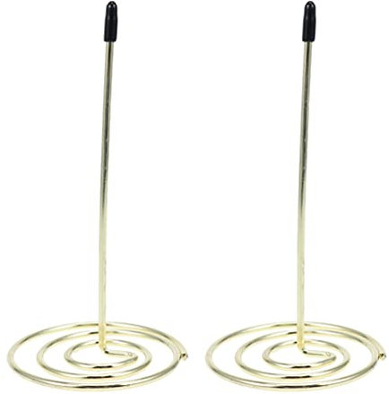 Gadpiparty Fotohalter Zettelspießer 3 Rechnungsgabel Schreibtisch Quittungshalter Rechnungsrechnungsgabel Quittungsnotiz Spike Stick Restaurant Check Gerade Papierhalter für Home Office