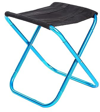 KGADRX Sgabello da campeggio pieghevoleSedia da campeggio esterna addensata Sgabello portatile pieghevole in lega di alluminio Sgabello da banco Mare Ultraleggero Pesca da picnic
