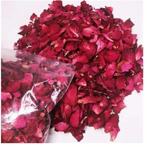 AMPUTEE Pétalos de peonía de Rosa Secos Naturales fragantes for baño en remojo for Boda (Color : Rose Petals, Size : 100g Dry Petal)