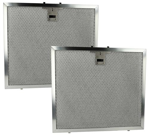vhbw 2x Filter Metallfettfilter kompatibel mit Miele DA269 (2002-2006), DA279 (2002-2006) Dunstabzugshaube - 27,3 x 30,6 x 0,9 cm, Edelstahl