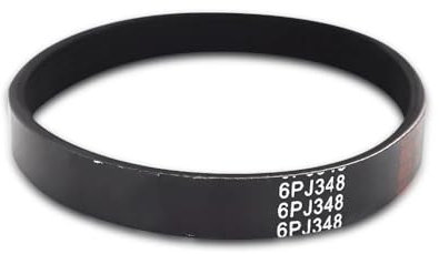 Courroie D'entraînement 1 Pièces 6PJ348 Courroie D'entraînement 6 Nervures Courroie De Transmission PJ348 348mm De Long 13 Pouces Courroie D'entraînement De Rabot À Bois Courroie Transmission(2 pièces