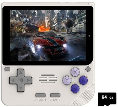 NULA V10 RK3326 Open Source Linux Emulator 3.5 IPS 480 * 320 Mini console per videogiochi retrò per bambini adulti