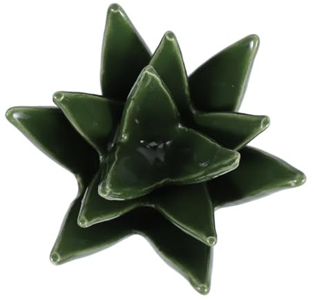 POPETPOP Artistic Ceramic Leaf Dish Stilvolles Schmuckablage Für Ringe Ohrringe Und Kleine Accessoires Mit Rutschfester Unterseite Für Zuhause Und Büro