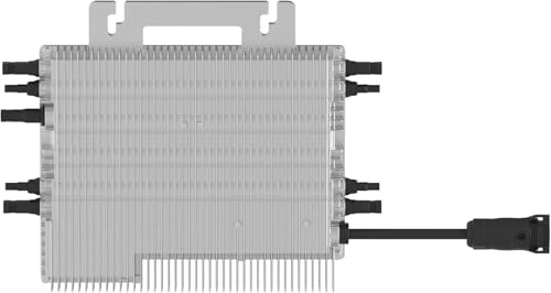 Deye SUN-M200G4-EU-Q0 2000W Mikro Wechselrichter 4 MPPT Wifi IP67 VDE-Konform neue Generation mit Ralais Solar PV mit 5 Meter Schukokabel für Balkonkraftwerke