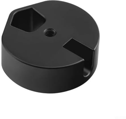 Honseadek Supporto adattatore per mini treppiede per mini staffa filettata da 1/4 di pollice in lega di alluminio con adattatore da 1/4 a 3/8 per treppiede, morsetto e altri supporti