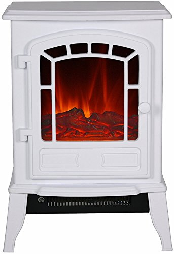 Elektrokamin Como von El Fuego® Kaminofen Dekokamin, 1000 W / 2000 W, mit thermischem Überhitzungsschutz, Heizgerät Elektroofen Ofen AY 687