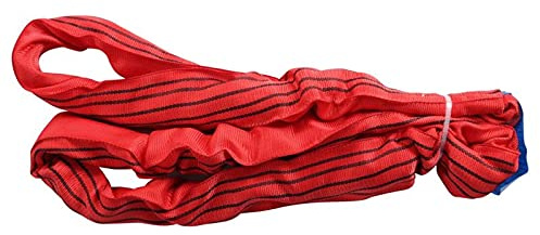2x Rundschlinge 5000 kg / 5 t Tragkraft 2 m Nutzlänge | 4 m Umfang | Hebeschlinge Kranschlinge extrem hohe Festigkeit