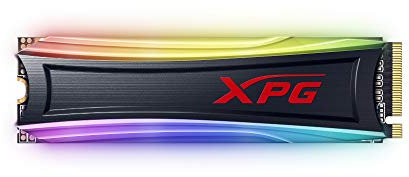 ADATA XPG S40G 512GB RGB M.2 Internal Solid State Drive Gaming-SSD Hard Disk, black, AS40G-512GT-C