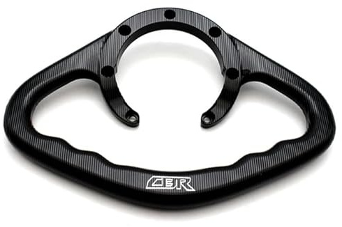 KTGCOZS - Mango de tanque de combustible para motocicleta, reposamuñecas personalizado para H-onda CBR600RR CBR1000RR F4I CBR900RR CBR954RR CB1000R VTR (Negro)