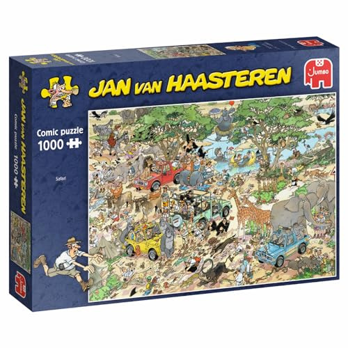 Jumbo Spiele 1119800123 Jan Van Haasteren Safari 1000 Teile Puzzle