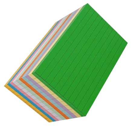 Lurrose 500blätter Farbige Lernkarten Leere Visitenkarten Notizkarten Für Täglichen Gebrauch Tragbare Graffiti-karten Praktische Selbstgemachte Wortkarten Kleine Kompakte Diy-notizkarten n