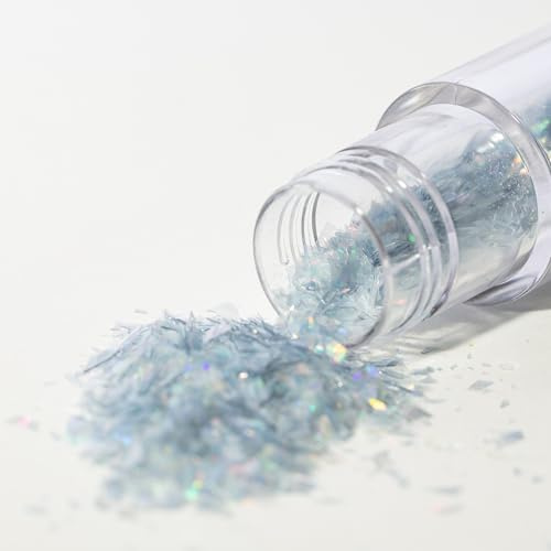 PME Magic Sparkles, essbare irisierende Glitterflocken – Silber (3g)
