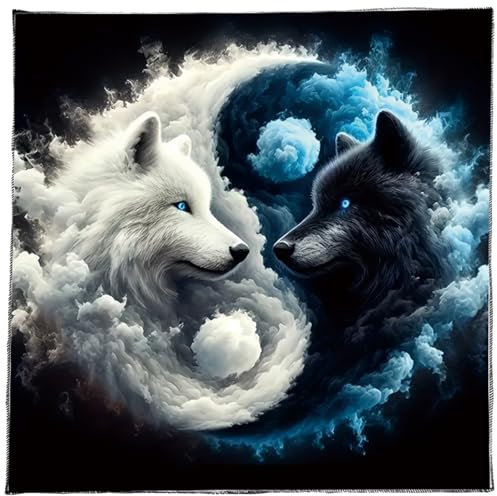 Divinations Tischdecke Dragon/Wolf Astrologie Tarotkarte Tischdecke Altars Stoff Givinationen Brettspiel Accessoire