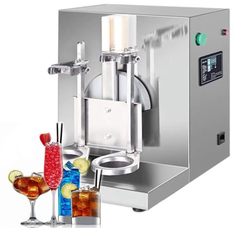 Mezclador Eléctrico de té con Leche, Coctelera Automática de Doble Marco, 400 r/Min, Tazas Dobles de 700 Ml para té de Burbujas, té Boba, Jugo, Café, Leche y Vino