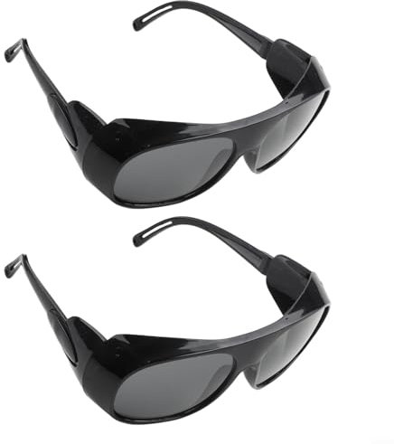 NEIQIUWING Occhiali protettivi per saldatura con funzione di regolazione automatica in un set da due pezzi (grigio)