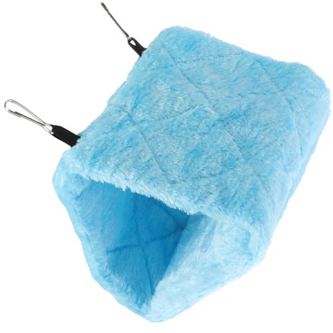 SUPVOX Nid Suspendu pour Perroquet Hamac Confortable pour Cage Abri Hiver pour Oiseaux Tente Douillette pour Perruches Lit Chaud pour Petits Animaux